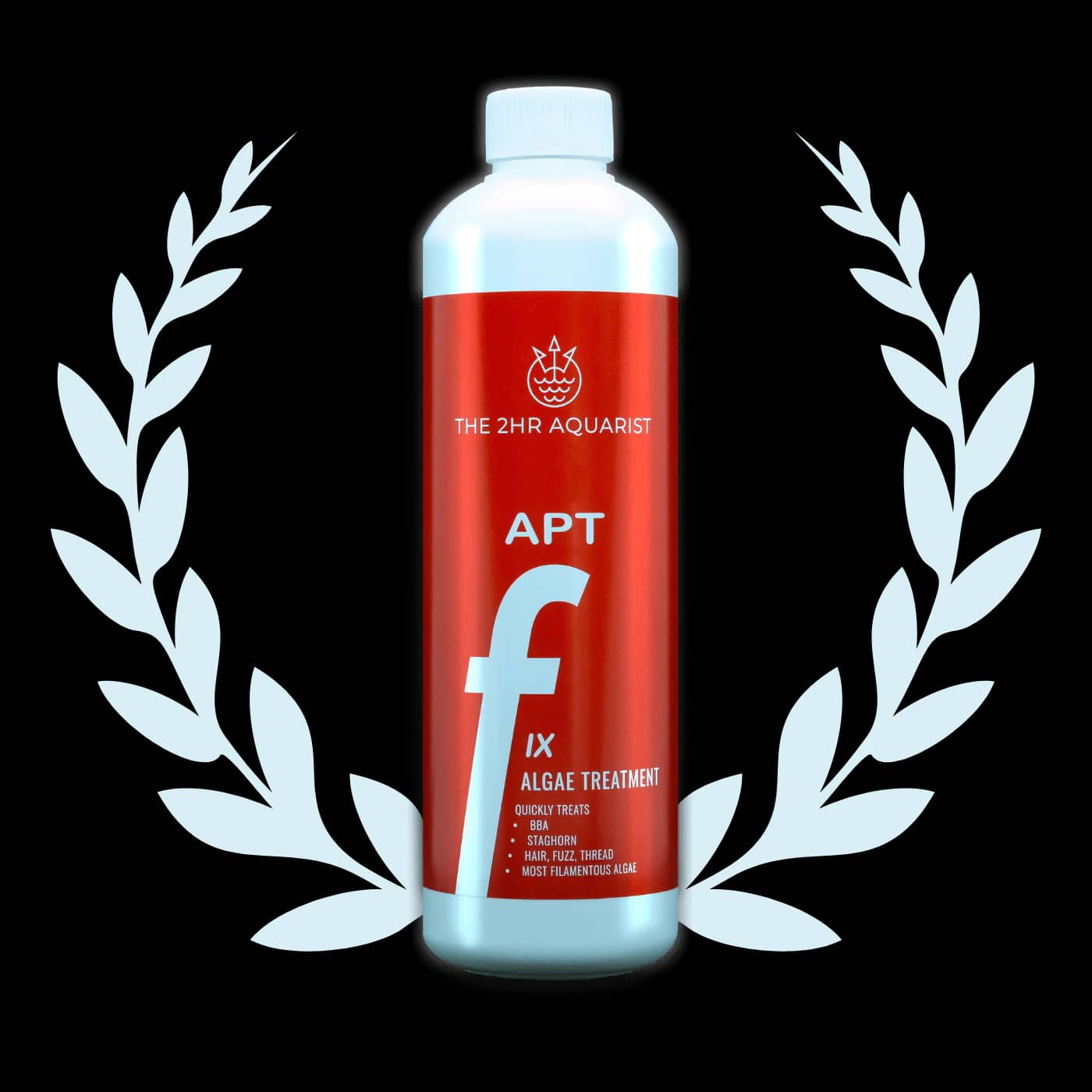 APT Fix, algae control, spot dose algae treatment, remove BBA, hair algae solution, epoxy-aldehyde algae control, biodegradable algae remover, plant safe algae treatment, filamentous algae remedy, 2Hr Aquarist Fix, gentle algae spot dose, aquarium algae spot treatment