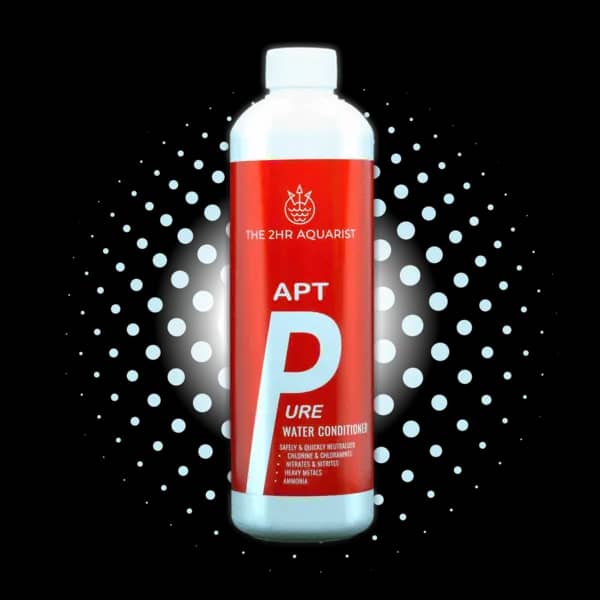 APT Pure, water conditioner, detoxify aquarium water, ammonia removal, chlorine neutralizer, heavy metal detoxifier, aquarium nitrate binder, aloe vera water conditioner, 360 water conditioner, aquarium shock treatment, sensitive fish water conditioner, 2Hr Pure, emergency aquarium water fix