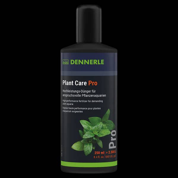 Buy Dennerle Plant Care Pro 250ml, aquarium plant micronutrient fertilizer, planted aquarium fertilizer India, liquid fertilizer for aquarium plants, iron and trace elements aquarium, freshwater plant fertilizer India, Dennerle fertilizer dosage, aquarium plant care solution, micronutrient fertilizer planted tank, best aquarium fertilizer India