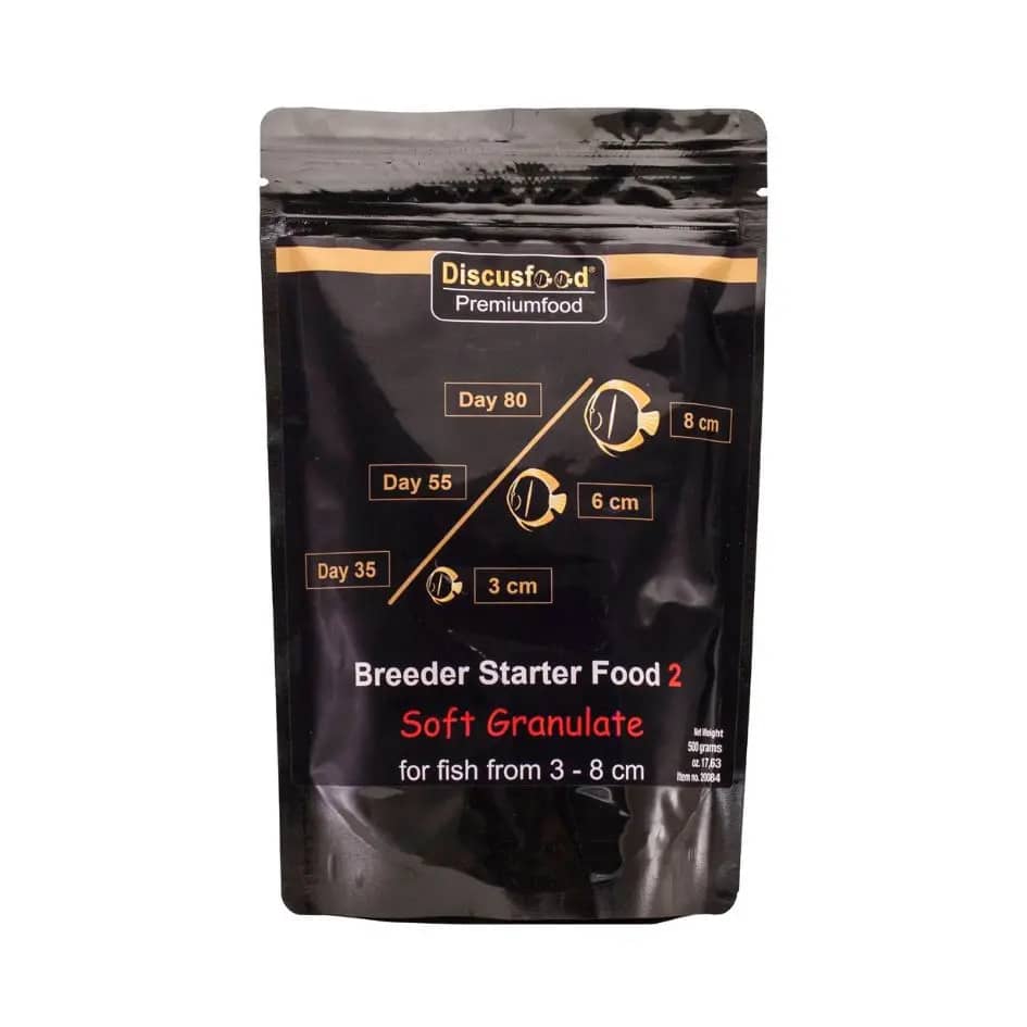 discusfood breeder starter food ii, discus juvenile food india, soft granulate fish food 500g, breeder starter granules stage 2, discus fry growth feed, high protein fish food for discus, premium discus granules india, soft sinking food for young discus, tropical fish growth formula, discusfood softgranulate 500g