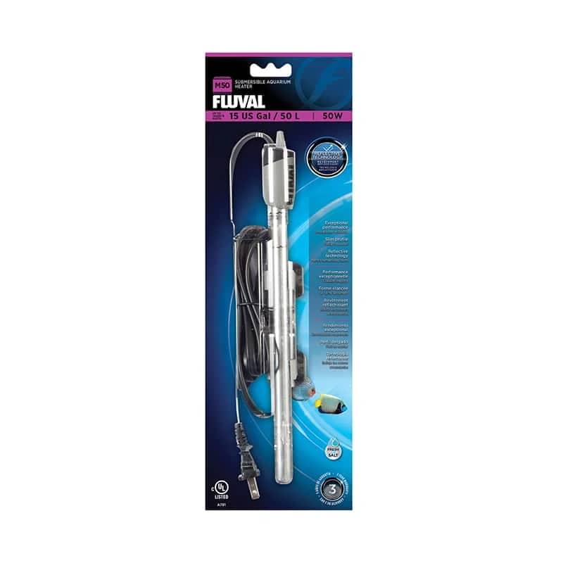 Buy Fluval M-Series heater India, Fluval M50 heater India, Fluval M100 heater India, Fluval M150 heater India, Fluval M200 heater India, Fluval M300 heater India, Fluval submersible aquarium heater India, Fluval mirrored finish heater India, aquatic planted tank heater India, buy Fluval M-Series heater online India