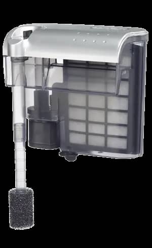 Shiruba XB2100 hang on filter, Shiruba XB-2100 HOB filter, efficient hang on back filter India, 560 lph aquarium filter India, auto restart hang on filter, Taiwan made HOB filter, adjustable flow India, aquarium filter for 80 L aquarium