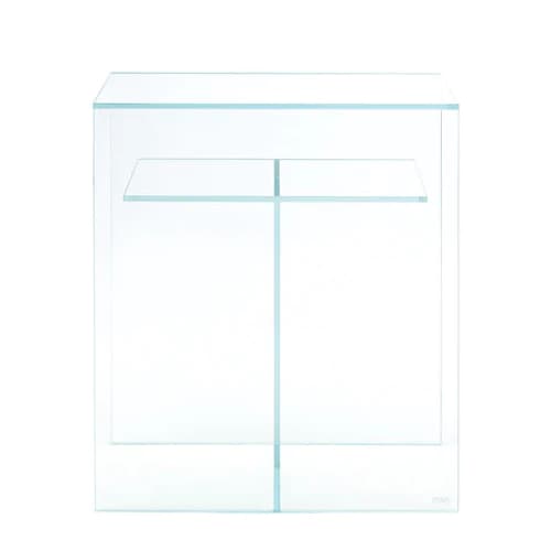 ADA Cube Cabinet Clear for W45xD27 (W45xD27xH70cm) | Aqua Club