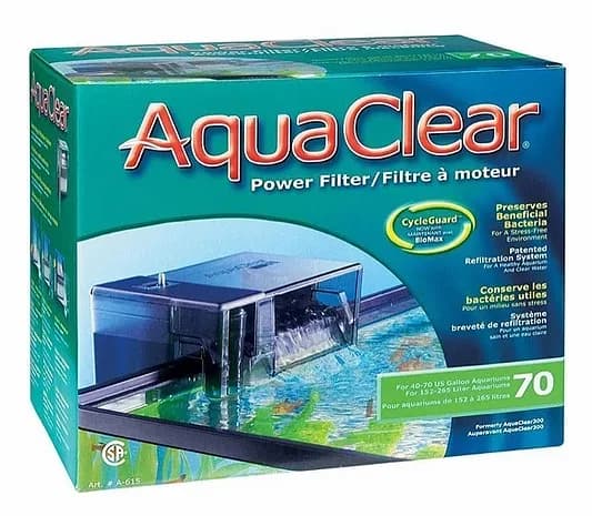 Aqua Clear 70 Hang-On/Power Filter (Up To 265 Litres)