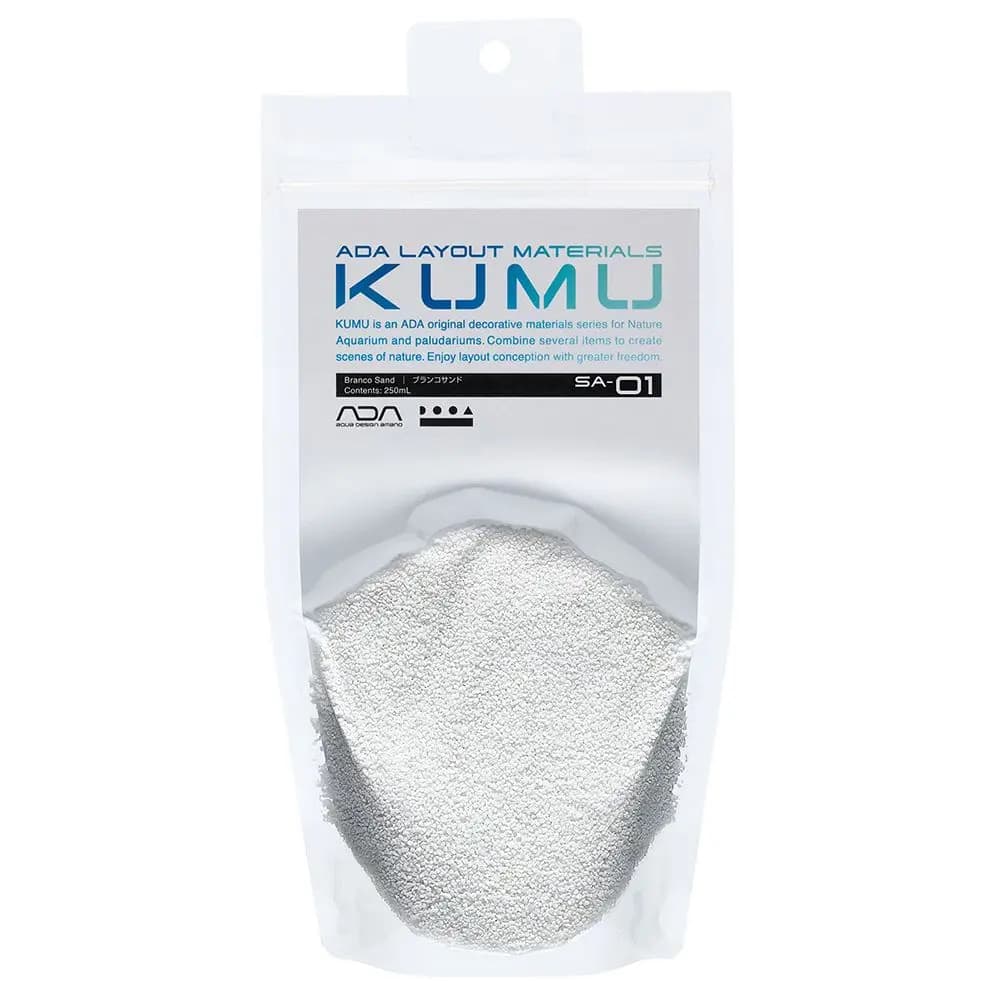 Buy ADA KUMU SA-01 - Branco Sand - 250ml, ADA hardscaping, Best hardscaping, buy Branco Sand