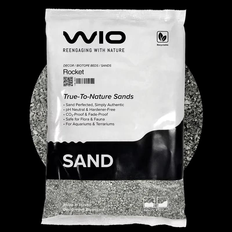 Buy WIO Rocket Sand online India, bright aquarium sand India, natural aquarium sand freshwater, shrimp safe aquarium sand, decorative sand for planted tank, inert aquarium sand India, aquascaping sand light tone, WIO Rocket Sand 2kg, WIO Rocket Sand 5kg