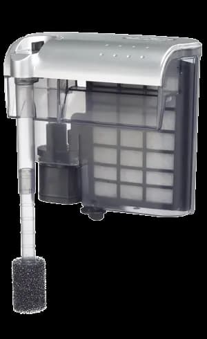 Shiruba XB2100 hang on filter, Shiruba XB-2100 HOB filter, efficient hang on back filter India, 560 lph aquarium filter India, auto restart hang on filter, Taiwan made HOB filter, adjustable flow India, aquarium filter for 80 L aquarium