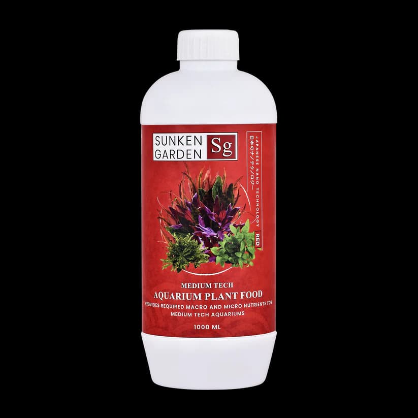 Buy Sunken Garden Red fertilizer, aquarium red plant fertilizer India, iron fertilizer for red plants, planted tank red booster, high-iron aquarium fertilizer, liquid fertilizer for red aquatic plants, Rotala red enhancer, Ludwigia colour booster, Alternanthera nutrient supplement, planted tank micronutrient India, aquarium plant colour enhancer