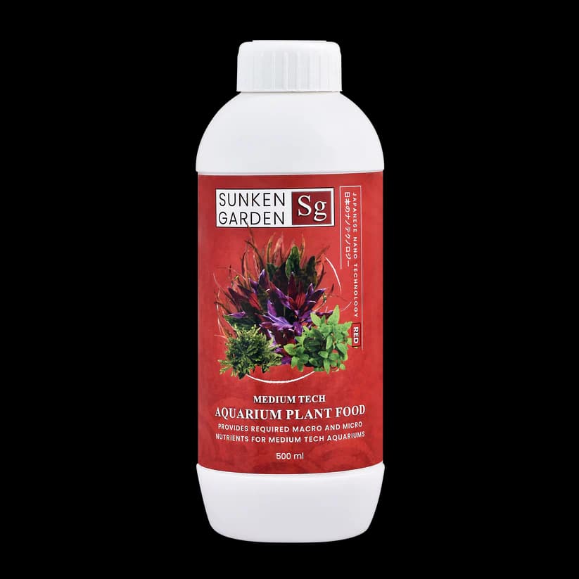 Buy Sunken Garden Red fertilizer, aquarium red plant fertilizer India, iron fertilizer for red plants, planted tank red booster, high-iron aquarium fertilizer, liquid fertilizer for red aquatic plants, Rotala red enhancer, Ludwigia colour booster, Alternanthera nutrient supplement, planted tank micronutrient India, aquarium plant colour enhancer
