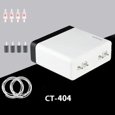 Sunsun CT‑404, 4‑way air pump, aquarium air pump kit, multi-outlet air pump, quiet air pump, sponge filter air pump, hydroponic air pump, low-noise aquarium aerator, Sunsun air pump 8 W