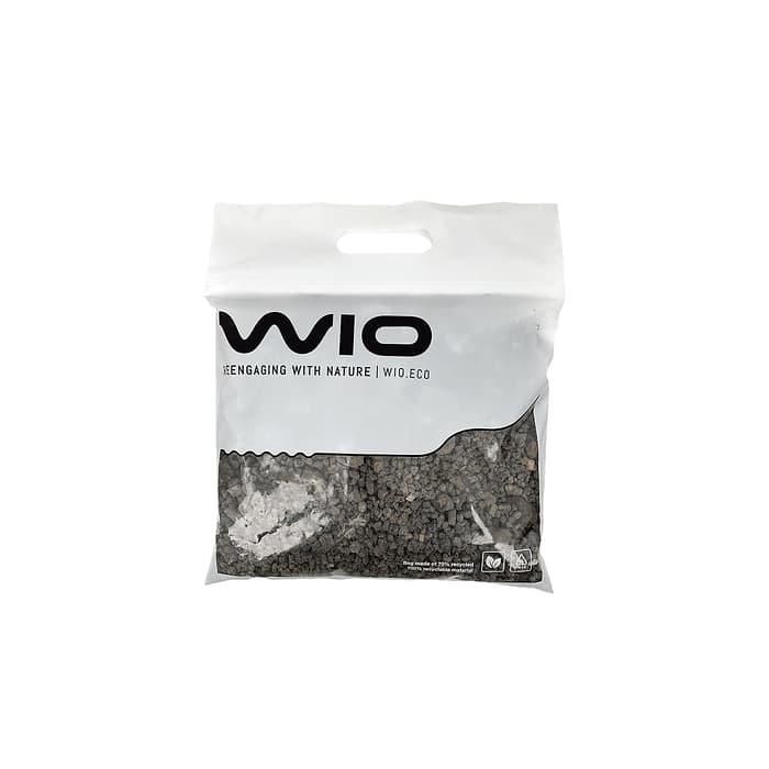 Buy WIO PowerVol Base Substrate, volcanic base substrate aquarium India, planted tank base layer, aquarium substrate aeration layer, WIO PowerVol base 2.1kg, WIO PowerVol base 5.2kg, aquascaping base substrate India, biological filtration substrate aquarium