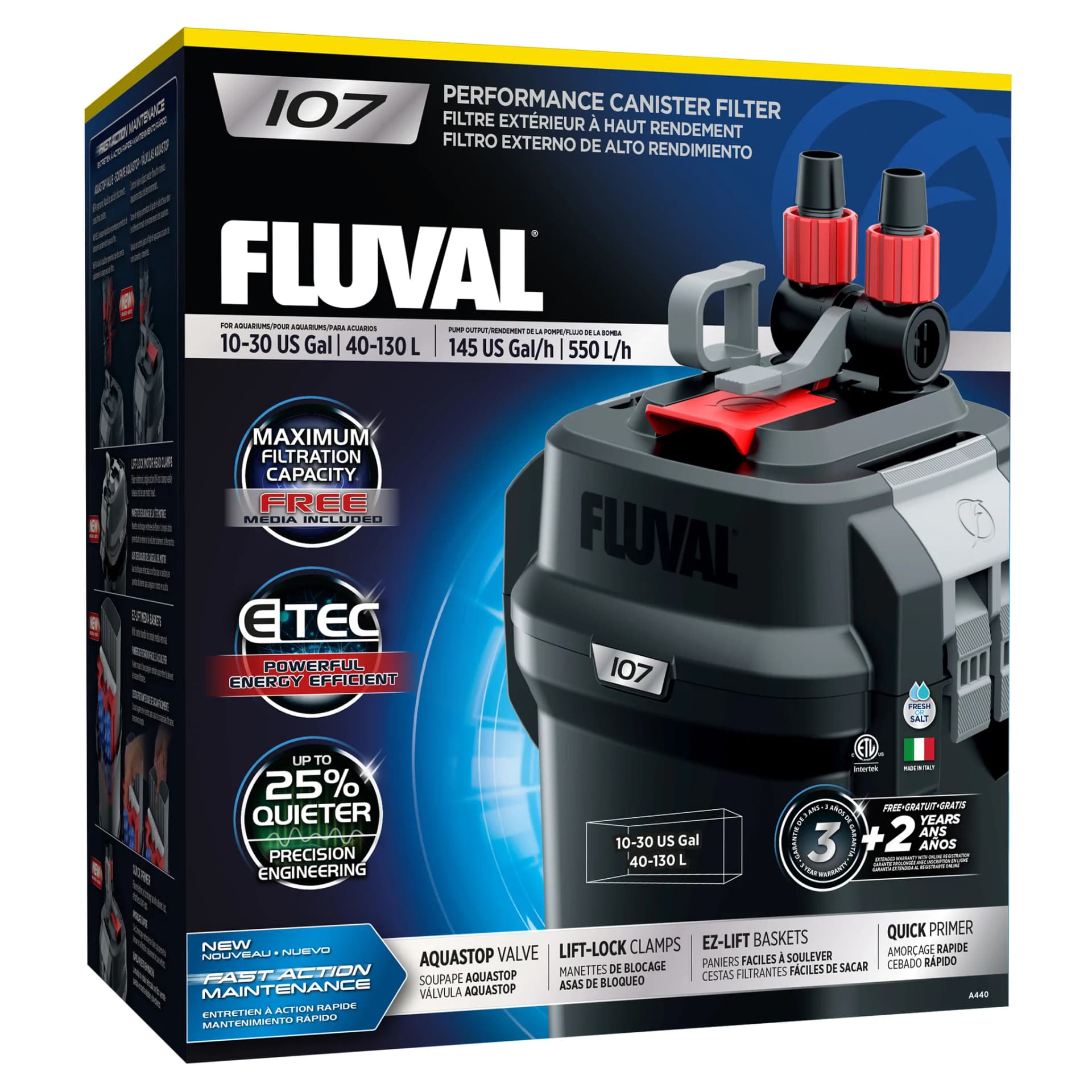 Fluval 107 External Canister Filter