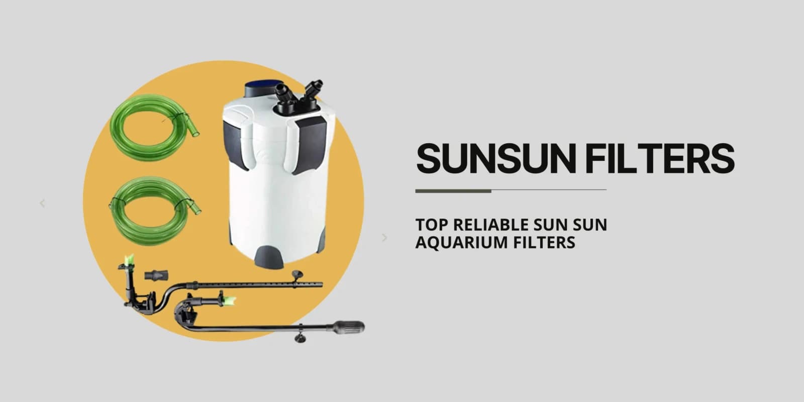 TOP Reliable Sun Sun Aquarium Filters