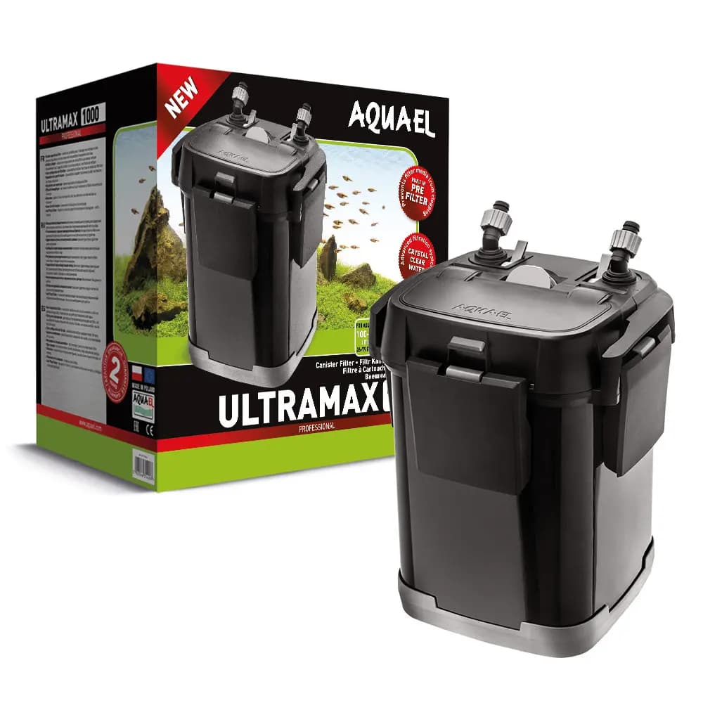Buy Aquael Ultramax Canister Filters for aquarium, ultramax 1000, ultramax 1500, ultramax 2000, AQUAEL External Filter Ultramax Series is a professional external filter for aquariums