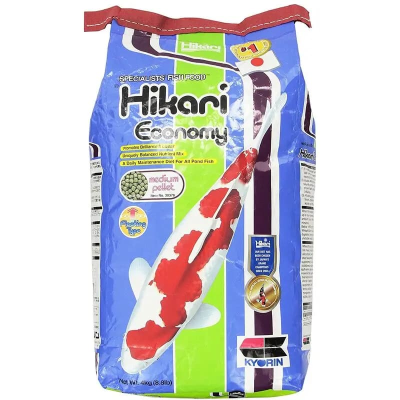 Buy Hikari Economy 4 Kg ( Medium Pellet ), buy affodable fish food, aquarium fish food, buy hikari fish food