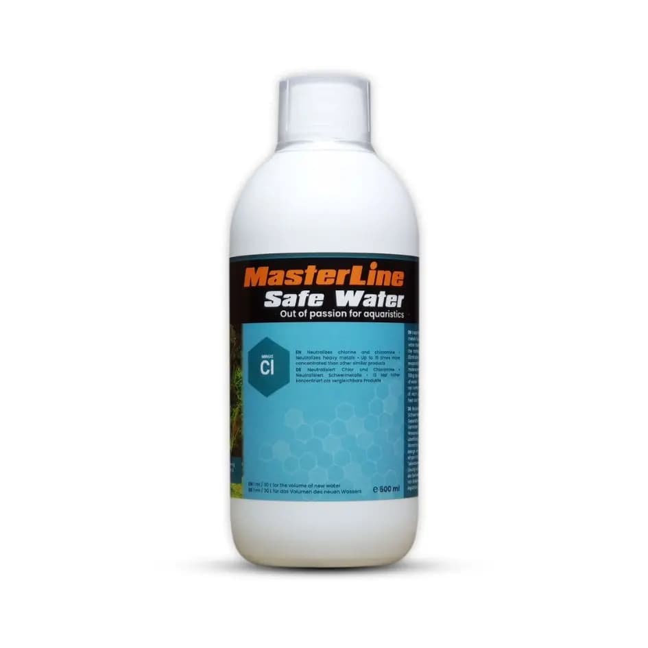 Buy MasterLine Dechlor India, MasterLine Safe Water 500ml India, MasterLine water conditioner India, MasterLine aquarium dechlorinator, MasterLine chlorine remover India, aquarium dechlorinator for planted tank India, MasterLine chloramine neutralizer India, fish safe water treatment India, aquarium water conditioner 500ml India, buy MasterLine Dechlor online India