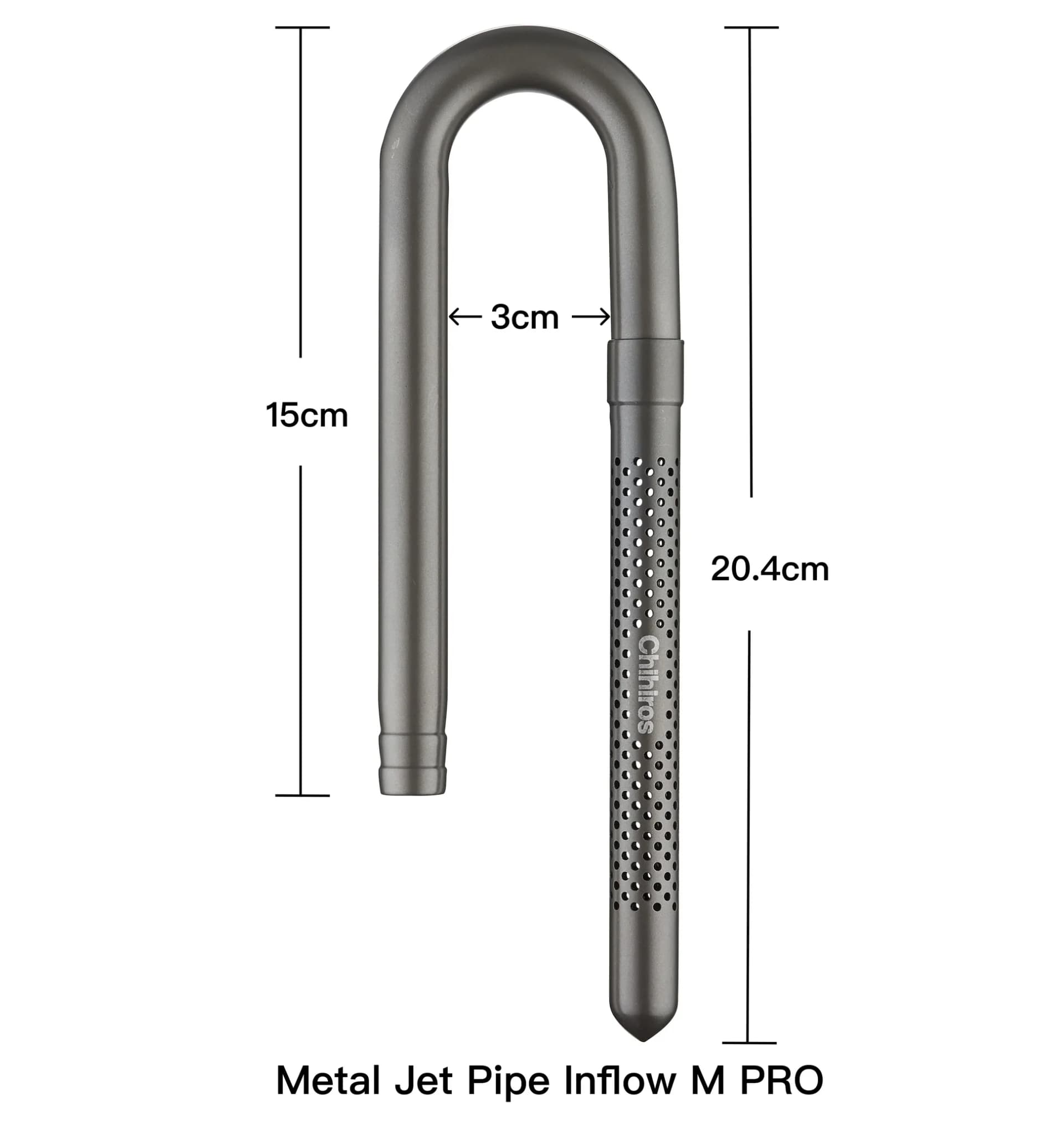 Chihiros Metal Inflow Outflow Pro Metal Jet Pipe Pro