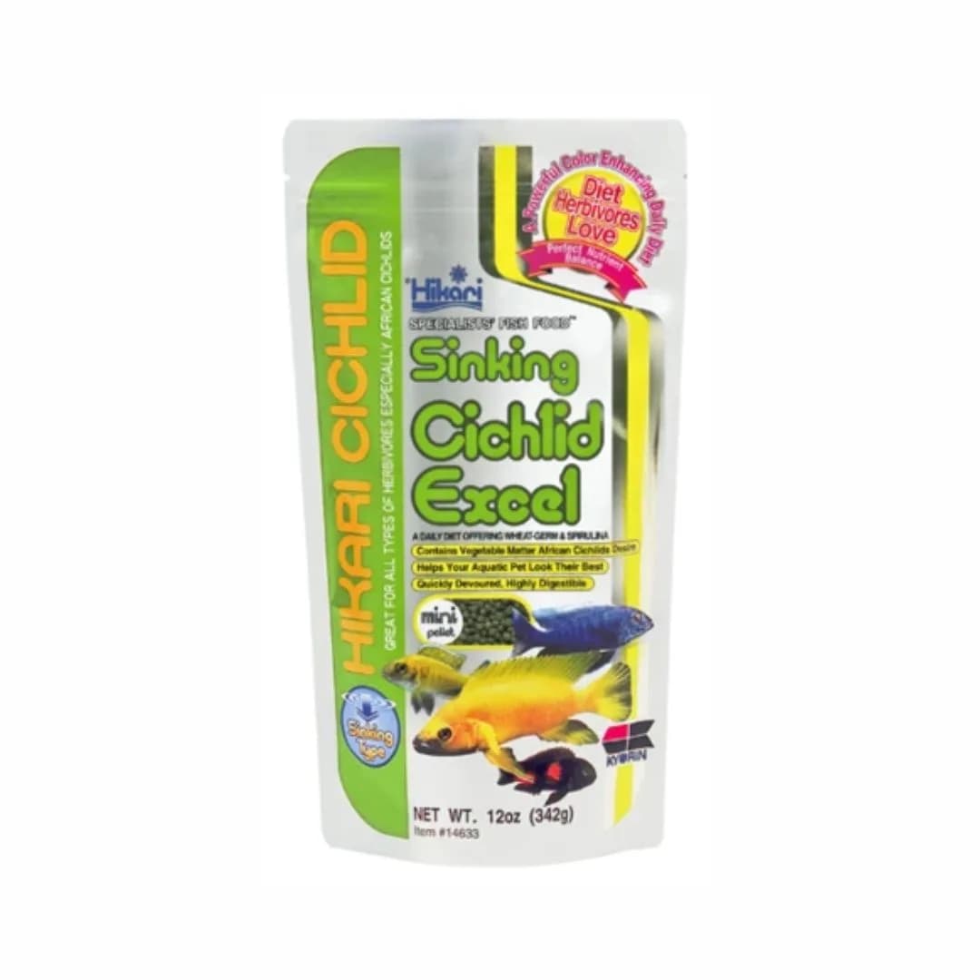 Buy Hikari Sinking Cichlid Excel Mini, buy aquarium fish food