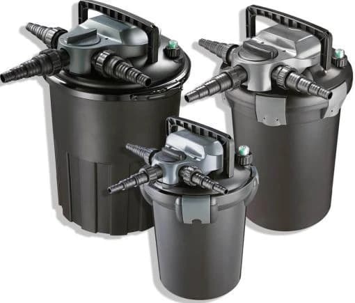 Jebao CBF 6000 Pressurised UV Pond Filter with 9W UV - Jebao CBF 6000, Pressurised UV Pond Filter, 9W UV filter, Pond filtration system, Green water algae removal, Outdoor pond filter, Jebao pond equipment, Multi-stage pond filter, Pond clarity filter, Easy clean pond filter, Garden pond filter India, Pond filter for 6000L, Pond water clarifier, Algae control pond filter, Pond cleaner