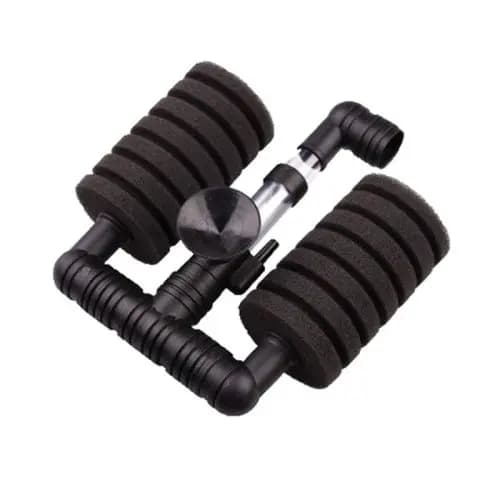 Buy Xinyou XY-2831, sponge filter, dual sponge aquarium filter, fry-safe sponge filter, shrimp tank filter, small tank biological filter, air-driven sponge filter, low flow aquarium filter, nano tank sponge filter, mechanical biological filtration