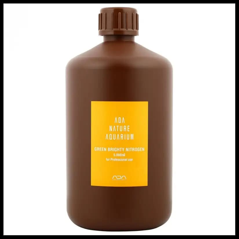Buy ADA Green Brighty Nitrogen. liquid fertilizer for supplying nitrogen to a planted aquarium, buy ada aqua design amano fertilizer, promotes growth of aquatic plants.