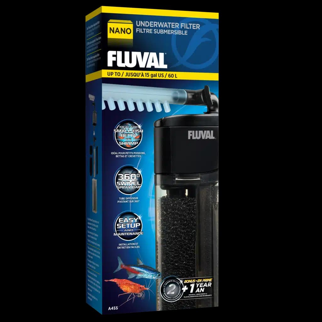 Fluval Nano Aquarium Filter - up to 60 L