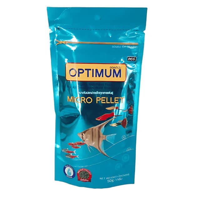 Optimum Micro Pellets Fish Food - 50g