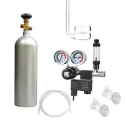 CO2 kit for planted aquarium India, complete aquarium CO2 kit, CO2 cylinder with regulator for aquarium, 5L CO2 cylinder for aquascaping, Fzone CO2 regulator India, best CO2 kit for planted tank, pressurized CO2 system for aquarium, aquarium CO2 kit online India, planted tank CO2 setup, buy aquarium CO2 kit India