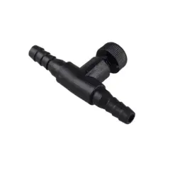 Air Controller Valve Regulator - Black -T Shaped