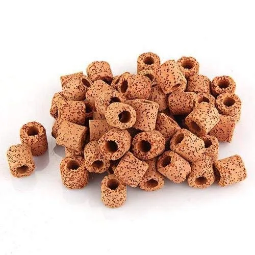 Filter Media - Red Ceramic Rings