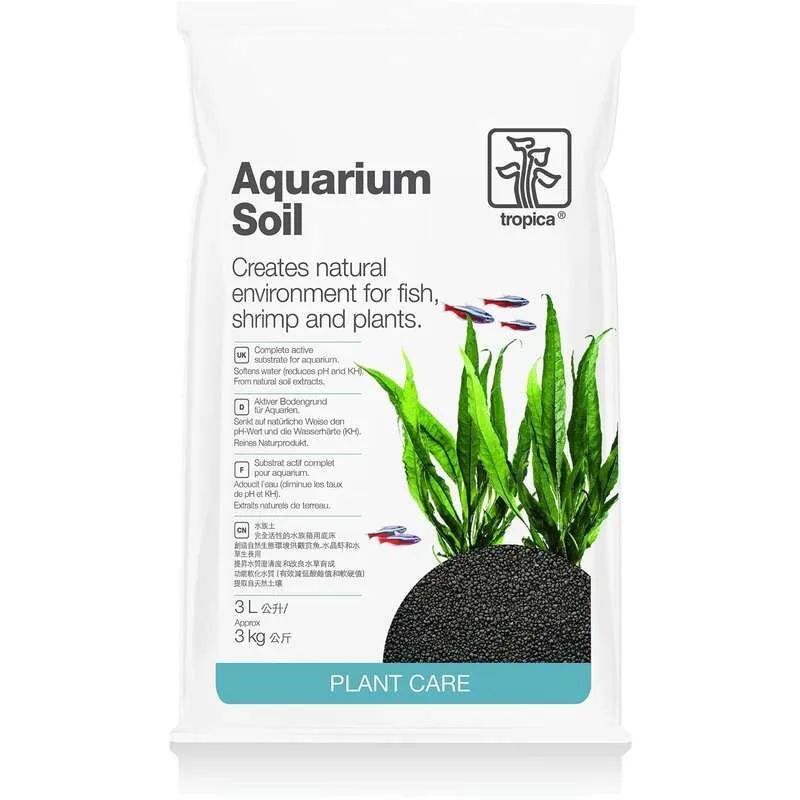Buy Tropica aqua soil, bet aquarium substrate for planted aquarium, healthy aquarium soil, recommended soil for aquascape