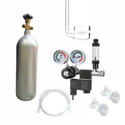 CO2 kit for planted aquarium India, complete aquarium CO2 kit, CO2 cylinder with regulator for aquarium, 5L CO2 cylinder for aquascaping, Fzone CO2 regulator India, best CO2 kit for planted tank, pressurized CO2 system for aquarium, aquarium CO2 kit online India, planted tank CO2 setup, buy aquarium CO2 kit India