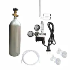 2L CO2 kit for aquarium India, complete planted tank CO2 kit, Mufan CO2 regulator India, nano aquarium CO2 setup, aquarium CO2 kit for small tanks, CO2 cylinder for planted aquarium India, best beginner CO2 kit, pressurized CO2 system for nano tanks, aquarium CO2 setup online India