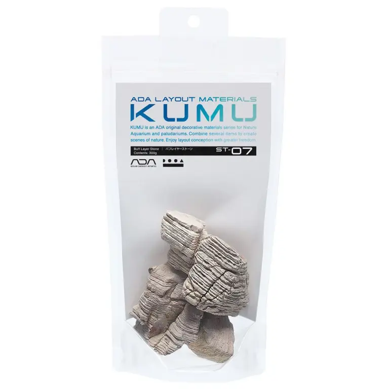 Buy ADA KUMU ST-07 - Buff Layer Stone - 300g, ADA hardscaping, Best hardscaping, buy Buff Layer Stone