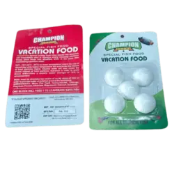 Buy Champion Fish Vacation Food – 5 pcs in Packet, CHAMPION Vacation Fish Food - 14-Day Auto Feeder, Buy champion Vacation Fish Food - Slow Release 30g Block online