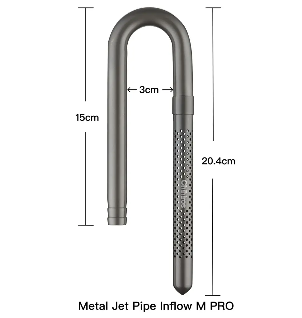 Chihiros Metal Inflow Outflow Pro Metal Jet Pipe Pro