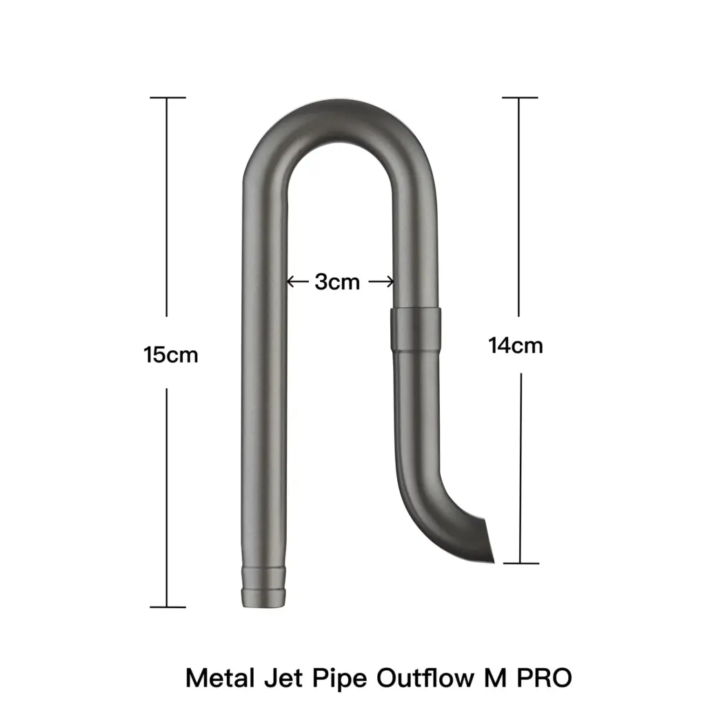 Chihiros Metal Inflow Outflow Pro Metal Jet Pipe Pro