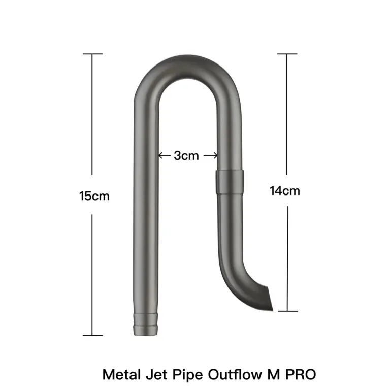 Chihiros Metal Inflow Outflow Pro Metal Jet Pipe Pro