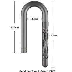 Chihiros Metal Inflow Outflow Pro Metal Jet Pipe Pro