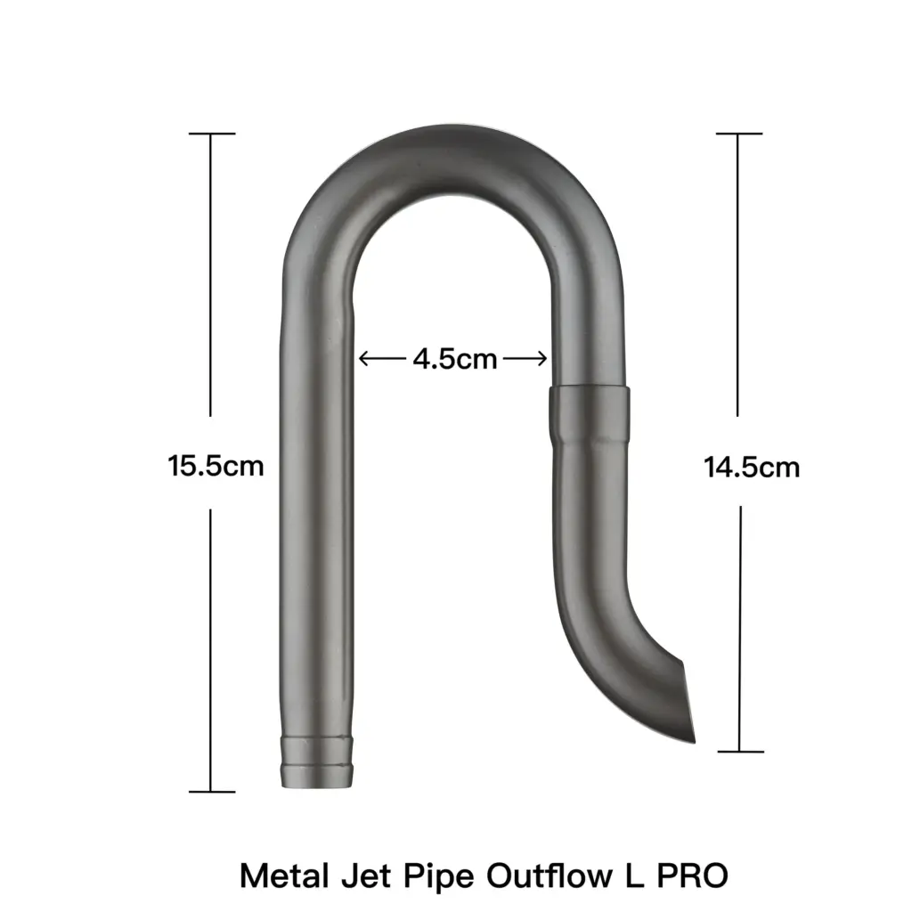Chihiros Metal Inflow Outflow Pro Metal Jet Pipe Pro