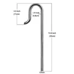 Mufan Stainless Steel Lily Pipe with Surface Skimmer