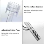 Mufan Stainless Steel Lily Pipe with Surface Skimmer