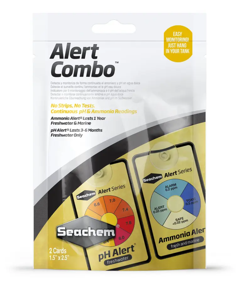 Buy Seachem Alerts Combo Pack online, Measures ammonia & ph leveln aquariun, best test for aquarium maintenance, keep a healthy aquarium