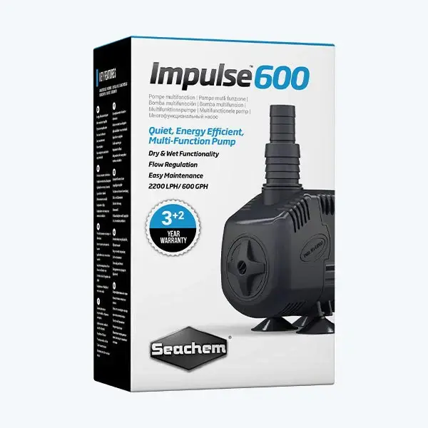 Buy Seachem Impulse Series Water Pump online impulse 400, impulse 600, impulse 800, buy submersible water pump for aquarium