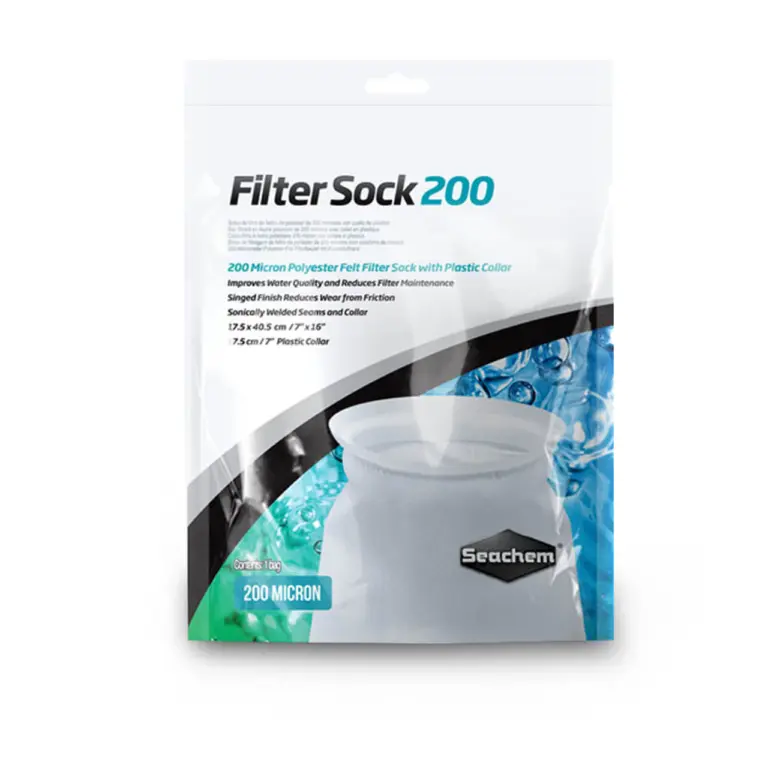 Buy Seachem Mesh Filter Sock online, filter mesh sock for filter media, keep a healthy aquarium