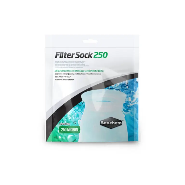 Buy Seachem Mesh Filter Sock online, filter mesh sock for filter media, keep a healthy aquarium