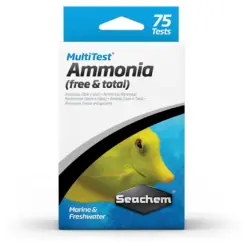 Buy Seachem MultiTest Ammonia online, Measures ammonia free & total in aquariun, best test for aquarium maintenance, keep a healthy aquarium