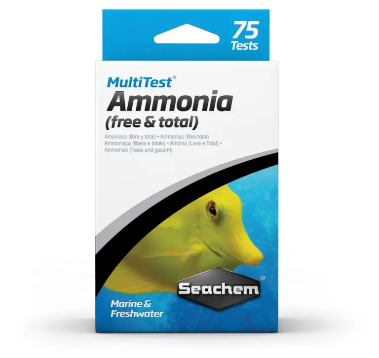 Buy Seachem MultiTest Ammonia online, Measures ammonia free & total in aquariun, best test for aquarium maintenance, keep a healthy aquarium