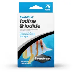 Buy Seachem MultiTest Iodine & Iodide online, Measures Iodine & Iodide in aquariun, best test for aquarium maintenance, keep a healthy aquarium