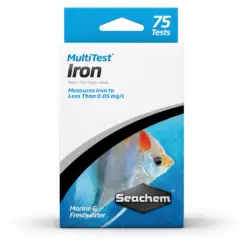 Buy Seachem MultiTest Iron online, Measures iron in aquariun, best test for aquarium maintenance, keep a healthy aquarium
